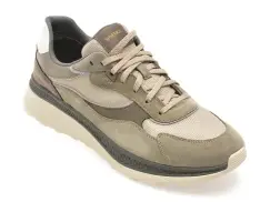 Pantofi sport GEOX bej, U55HUA, din material textil imagine