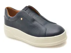 Pantofi sport GEOX bleumarin, D65WVE, din piele naturala imagine