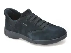 Pantofi sport GEOX bleumarin, U56MXB, din piele intoarsa imagine