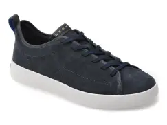 Pantofi sport GEOX bleumarin, U655KA, din piele intoarsa imagine