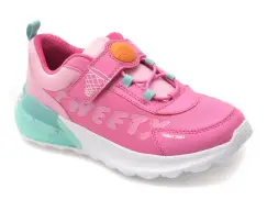 Pantofi sport GEOX fucsia, J65LZA, din material textil imagine
