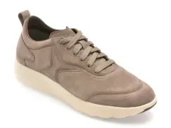 Pantofi sport GEOX gri, U46LFA, din piele intoarsa imagine