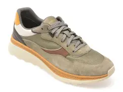 Pantofi sport GEOX gri, U55HUA, din material textil imagine