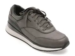 Pantofi sport GEOX gri, U56M6A, din piele ecologica imagine