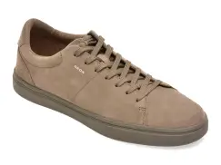 Pantofi sport GEOX gri, U65LDD, din piele intoarsa imagine