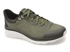 Pantofi sport GEOX kaki, U65HUB, din material textil imagine