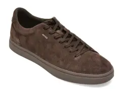 Pantofi sport GEOX maro, U65LDD, din piele intoarsa imagine