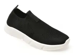 Pantofi sport GEOX negri, J02DMA, din material textil imagine