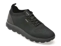 Pantofi sport GEOX negri, U15BYA, din material textil imagine