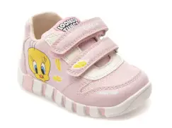Pantofi sport GEOX roz, B6558B, din material textil imagine