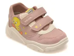 Pantofi sport GEOX roz, B665QA, din piele ecologica imagine