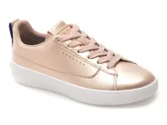 Pantofi sport GEOX roz, D658KD, din piele naturala imagine