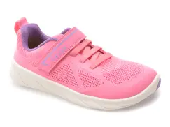 Pantofi sport GEOX roz, J65PCA, din material textil imagine