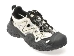 Pantofi sport GRYXX alb-negru, 24311, din material textil imagine