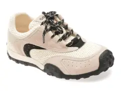 Pantofi sport GRYXX alb-negru, 6235, din material textil imagine