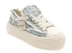 Pantofi sport GRYXX albastri, 1128, din material textil imagine