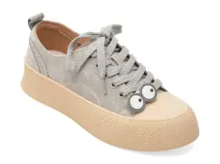 Pantofi sport GRYXX albastri, 24997, din nabuc imagine