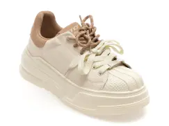 Pantofi sport GRYXX albi, 10151, din piele naturala imagine