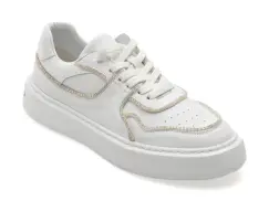Pantofi sport GRYXX albi, 113671R, din piele naturala imagine