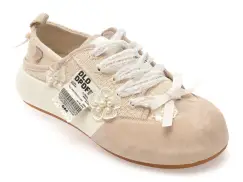 Pantofi sport GRYXX albi, 12759, din material textil imagine