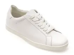 Pantofi sport GRYXX albi, 1355G11, din piele naturala imagine