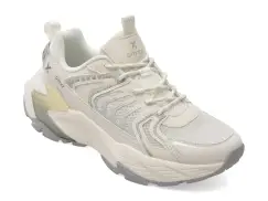 Pantofi sport GRYXX albi, 152126, din material textil imagine