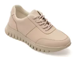 Pantofi sport GRYXX albi, 18072, din piele naturala imagine