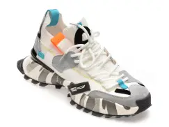 Pantofi sport GRYXX albi, 18159, din material textil imagine