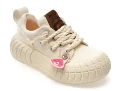 Pantofi sport GRYXX albi, 240008, din material textil imagine