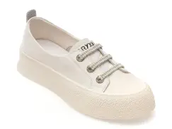 Pantofi sport GRYXX albi, 24992, din piele naturala imagine