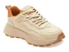 Pantofi sport GRYXX albi, 251220, din piele ecologica imagine