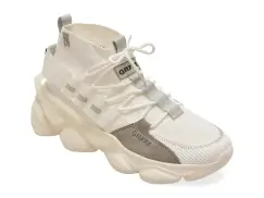 Pantofi sport GRYXX albi, 25344, din material textil imagine