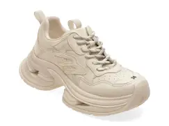 Pantofi sport GRYXX albi, 2571, din piele naturala imagine