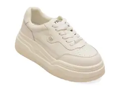 Pantofi sport GRYXX albi, 258803, din piele naturala imagine