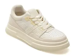 Pantofi sport GRYXX albi, 2987, din piele naturala imagine