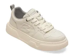 Pantofi sport GRYXX albi, 30360, din piele naturala imagine