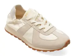 Pantofi sport GRYXX albi, 30591, din material textil si piele naturala imagine