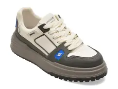 Pantofi sport GRYXX albi, 30880, din piele naturala imagine