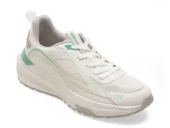 Pantofi sport GRYXX albi, 33710, din material textil imagine