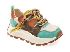 Pantofi sport GRYXX albi, 3526, din material textil imagine