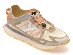 Pantofi sport GRYXX albi, 40049M, din material textil imagine