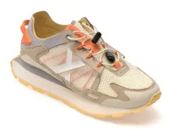 Pantofi sport GRYXX albi, 40049W, din material texil imagine