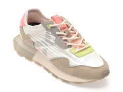 Pantofi sport GRYXX albi, 40061W, din material textil imagine