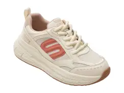 Pantofi sport GRYXX albi, 5155, din material textil si piele naturala imagine