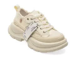 Pantofi sport GRYXX albi, 5368, din material textil imagine