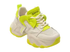 Pantofi sport GRYXX albi, 5931, din material textil si piele naturala imagine