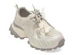Pantofi sport GRYXX albi, 5G873, din material textil imagine