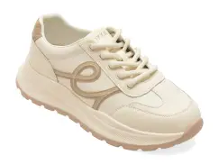 Pantofi sport GRYXX albi, 6650, din piele naturala imagine