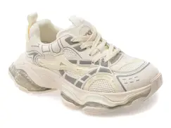 Pantofi sport GRYXX albi, 66601, din material textil imagine