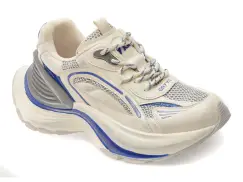 Pantofi sport GRYXX albi, 66613, din material textil imagine